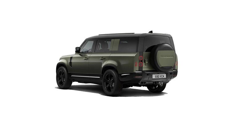 2026 Új Land Rover Defender 130 Woolstone Green D350 mild hybrid dízelmotor X-Dynamic SE