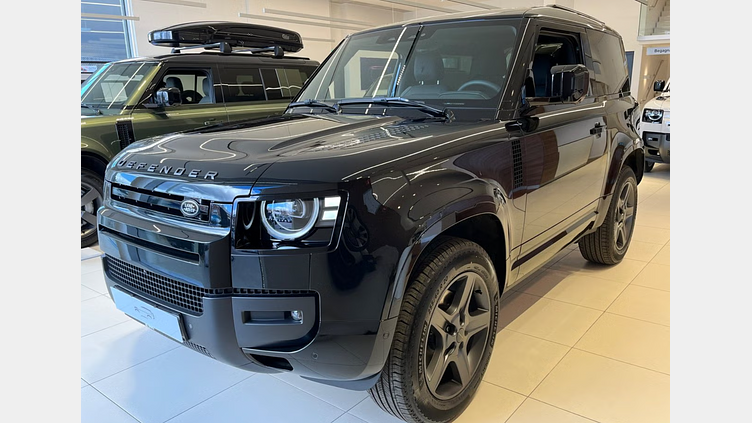 2025 Ny Land Rover Defender 90 Santorini Black D200 Diesel Mild Hybrid X-Dynamic SE