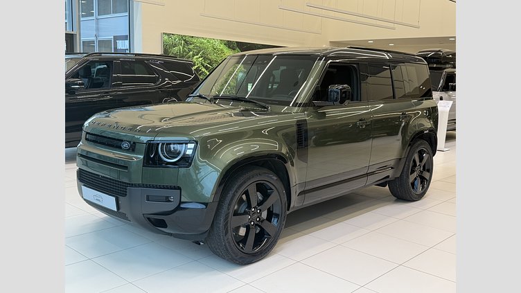 2026 Ny Land Rover Defender 110 Woolstone Green Bensin Laddhybrid X-Dynamic SE