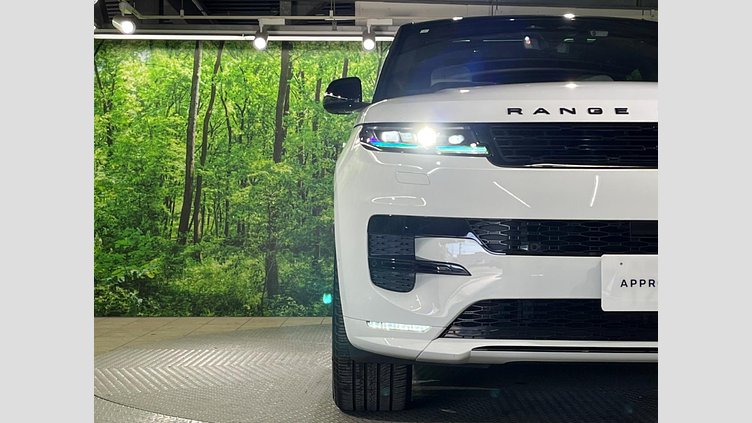 2023 認定中古車 Land Rover Range Rover Sport フジホワイト 3.0リッター6気筒300PSターボチャージドディーゼルMHEV（オートマチック） AUTOBIOGRAPHY