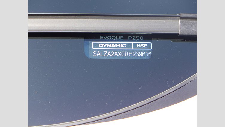 2023 認定中古車 Land Rover Range Rover Evoque フジホワイト P250（ガソリン） スタンダードホイールベース DYNAMIC HSE