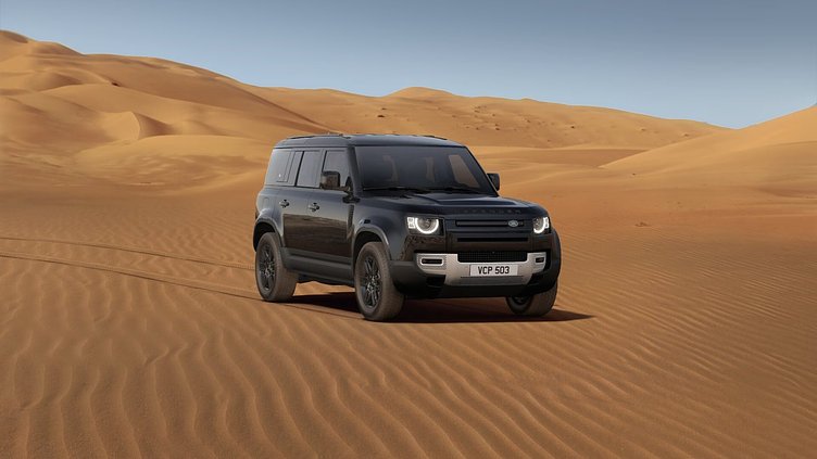 2023 認定中古車 Land Rover Defender 110 サントリーニブラック D300 AWD（AT） S　D300　コイルサスペンション装着車