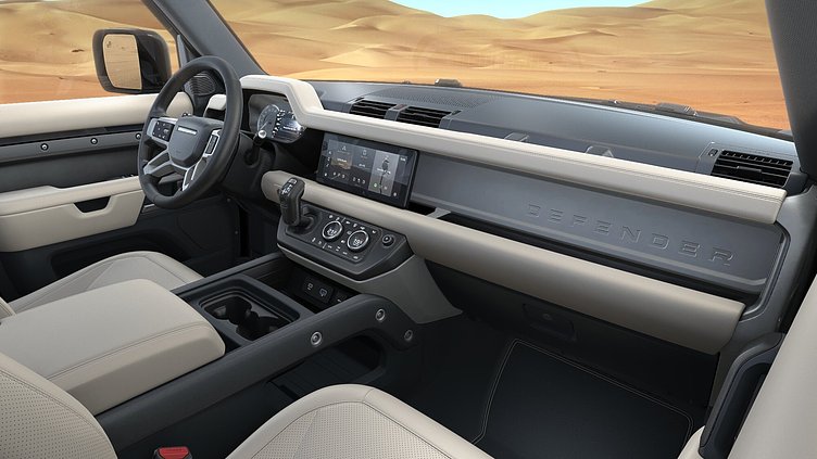 2023 認定中古車 Land Rover Defender 110 サントリーニブラック D300 AWD（AT） S　D300　コイルサスペンション装着車