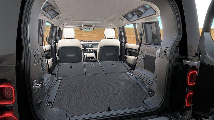 2023 認定中古車 Land Rover Defender 110 サントリーニブラック D300 AWD（AT） S　D300　コイルサスペンション装着車