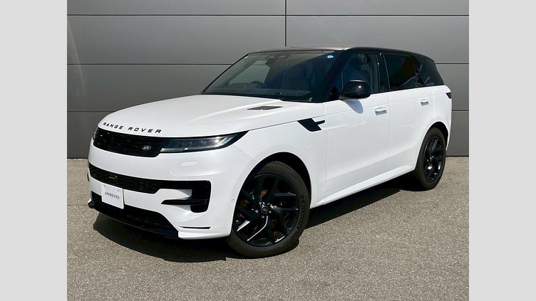 2024 認定中古車 Land Rover Range Rover Sport オストゥーニパールホワイト D300マイルドハイブリッド スタンダードホイールベース Dynamic SE