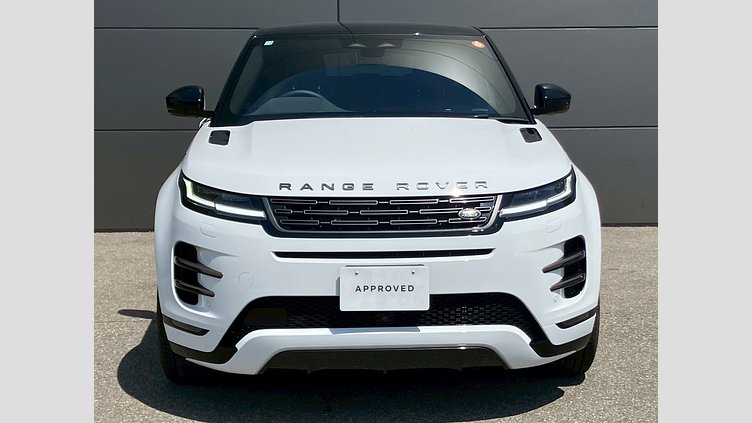 2024 認定中古車 Land Rover Range Rover Evoque フジホワイト D200マイルドハイブリッド（ディーゼル） Standard Wheelbase DYNAMIC SE