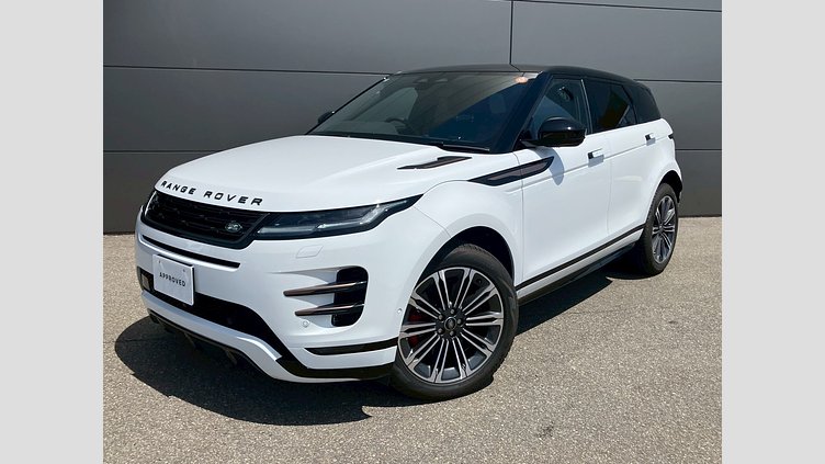 2024 認定中古車 Land Rover Range Rover Evoque フジホワイト D200マイルドハイブリッド（ディーゼル） Standard Wheelbase DYNAMIC SE