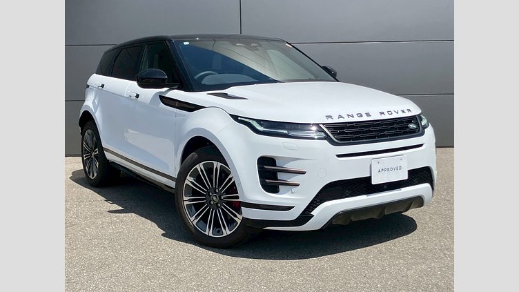 2024 認定中古車 Land Rover Range Rover Evoque フジホワイト D200マイルドハイブリッド（ディーゼル） Standard Wheelbase DYNAMIC SE