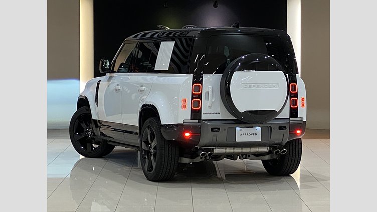 2025 認定中古車 Land Rover Defender 110 フジホワイト P525 ガソリン V8