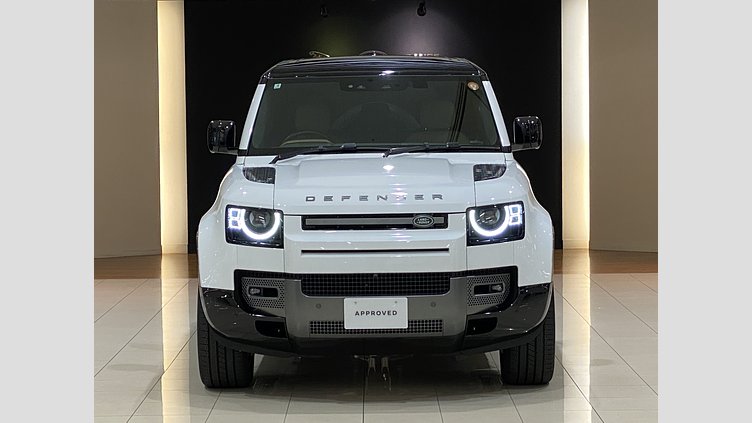 2025 認定中古車 Land Rover Defender 110 フジホワイト P525 ガソリン V8