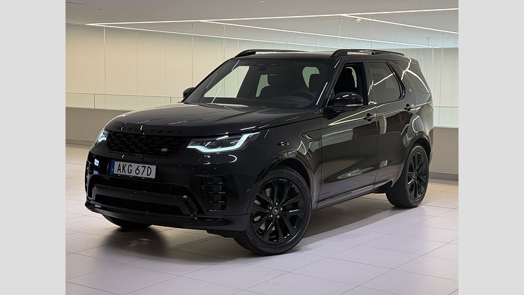 2026 Ny Land Rover Discovery Santorini Black (svart färg) D350 Diesel Mild Hybrid Dynamic SE