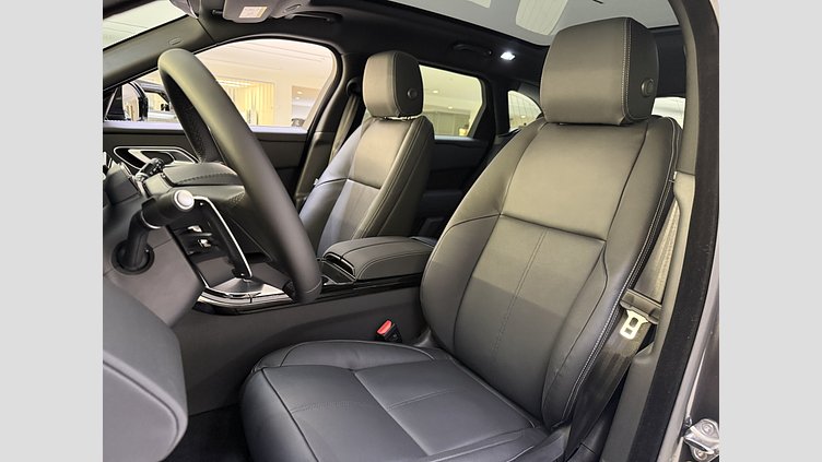 2026 Ny Land Rover Range Rover Velar Carpathian Grey (grå färg) P400 Bensin Mild Hybrid Kort hjulbas (SWB) Belgravia Edition