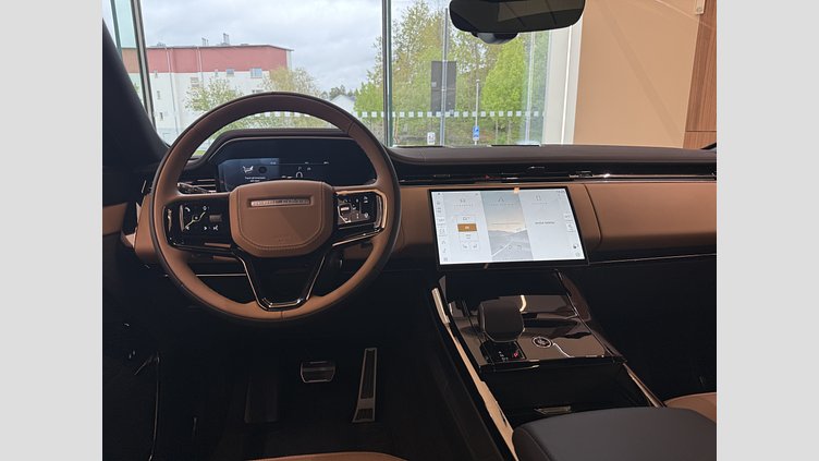 2025 Ny Land Rover Range Rover Sport Santorini Black P460e Bensin Plug-in Hybrid Kort hjulbas (SWB) Dynamic SE