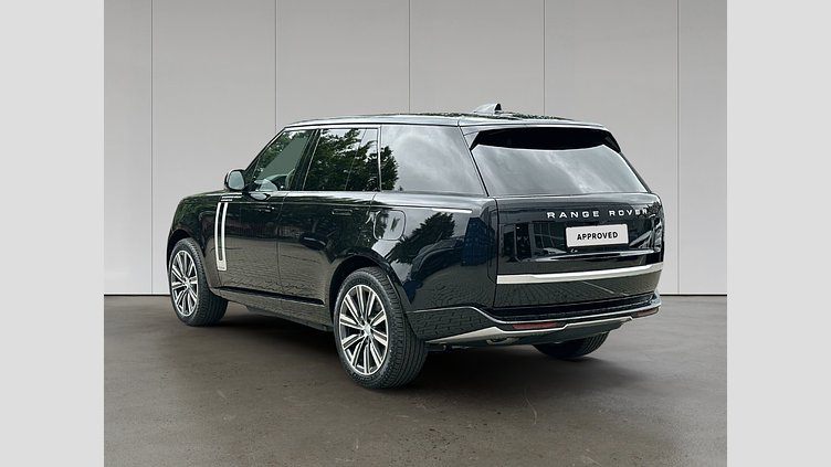 2025 Approved Land Rover Range Rover Czarny Santorini Black P460e PHEV STANDARD WHEELBASE (SWB) Autobiography