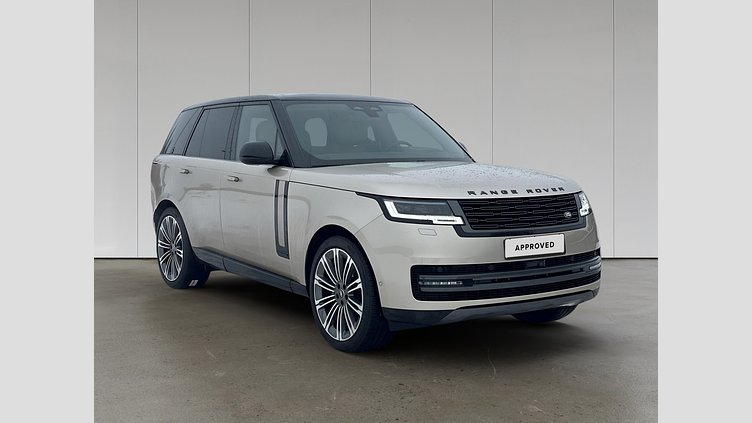 2024 Approved Land Rover Range Rover Błyszczący złoty Sunset Gold D350 MHEV STANDARD WHEELBASE (SWB) Autobiography