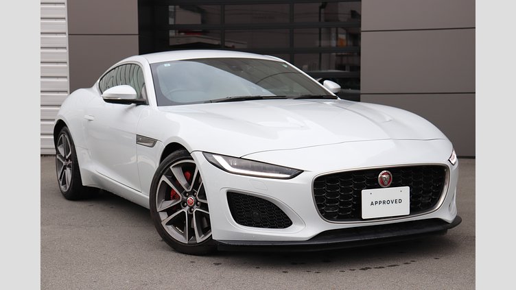 2021 認定中古車 Jaguar F-Type ユーロンホワイト P300 オートマチック 後輪駆動 F-TYPEクーペ