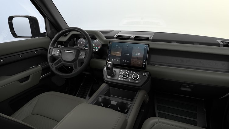2026 New Land Rover Defender 110 Santorini Black P300e Petrol Plug-In Electric Hybrid X-Dynamic SE