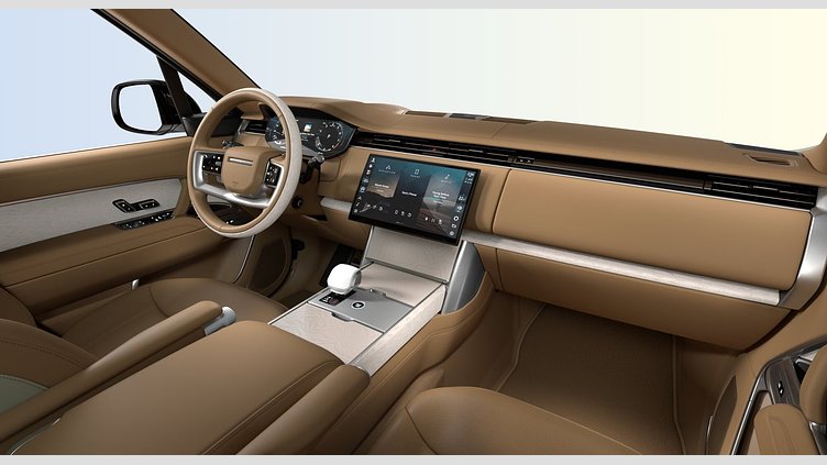 2026 New Land Rover Range Rover Obsidian Black in Gloss finish P615 Petrol Mild Hybrid Long Wheelbase SV