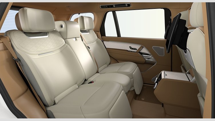 2026 New Land Rover Range Rover Obsidian Black in Gloss finish P615 Petrol Mild Hybrid Long Wheelbase SV