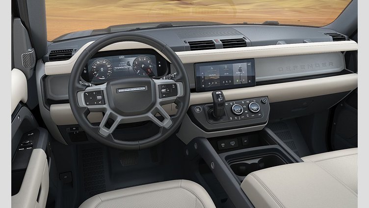 2023 New Land Rover Defender 90 Santorini Black P300 90 S