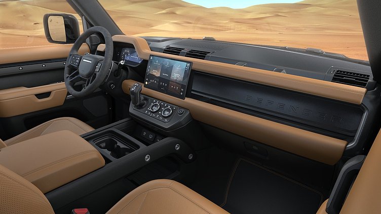2024 認定中古車 Land Rover Defender 110 サントリーニブラック P525 AWD (AT) V8