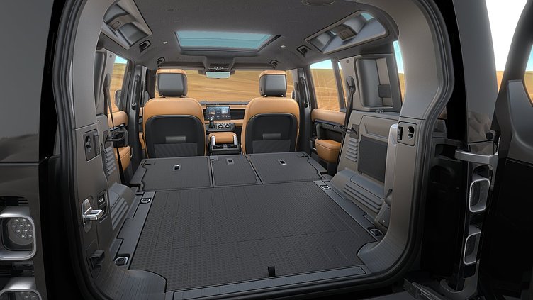 2024 認定中古車 Land Rover Defender 110 サントリーニブラック P525 AWD (AT) V8