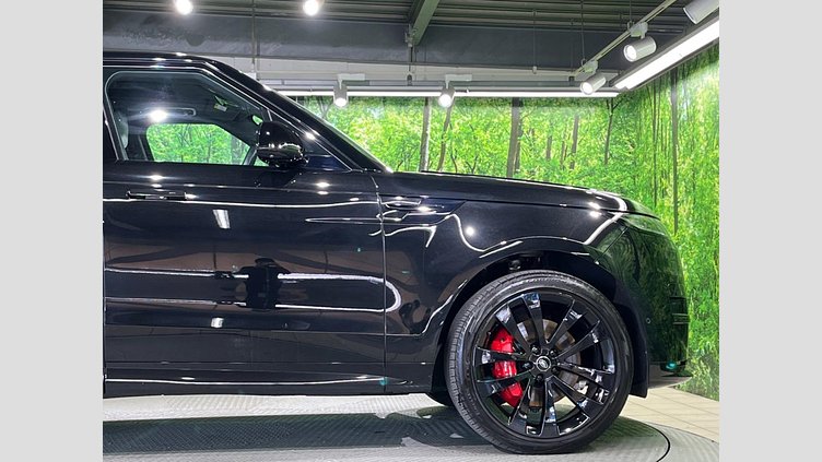 2023 認定中古車 Land Rover Range Rover Sport サントリーニブラック 3.0リッター6気筒300PSターボチャージドディーゼルMHEV（オートマチック） DYNAMIC SE
