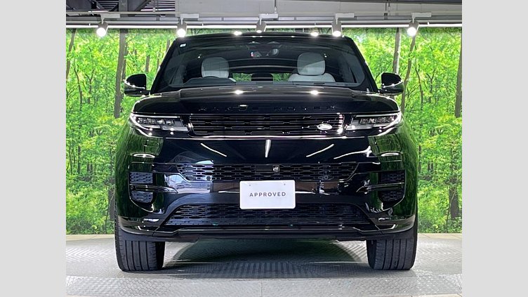 2023 認定中古車 Land Rover Range Rover Sport サントリーニブラック 3.0リッター6気筒300PSターボチャージドディーゼルMHEV（オートマチック） DYNAMIC SE