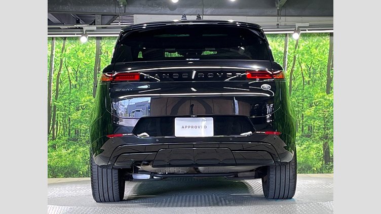 2023 認定中古車 Land Rover Range Rover Sport サントリーニブラック 3.0リッター6気筒300PSターボチャージドディーゼルMHEV（オートマチック） DYNAMIC SE