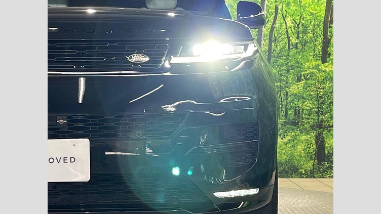 2023 認定中古車 Land Rover Range Rover Sport サントリーニブラック 3.0リッター6気筒300PSターボチャージドディーゼルMHEV（オートマチック） DYNAMIC SE