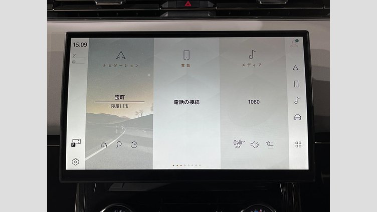 2023 認定中古車 Land Rover Range Rover Sport サントリーニブラック 3.0リッター6気筒300PSターボチャージドディーゼルMHEV（オートマチック） DYNAMIC SE