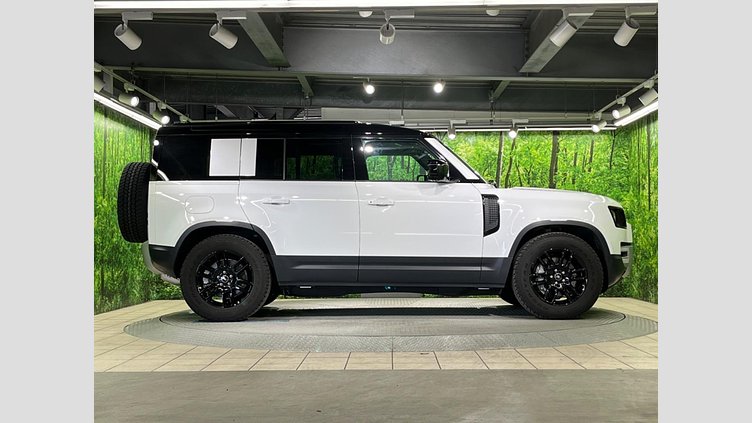 2025 認定中古車 Land Rover Defender 110 フジホワイト D350 ディーゼルマイルドハイブリッド S
