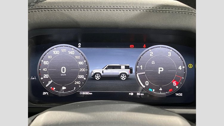 2025 認定中古車 Land Rover Defender 110 フジホワイト D350 ディーゼルマイルドハイブリッド S