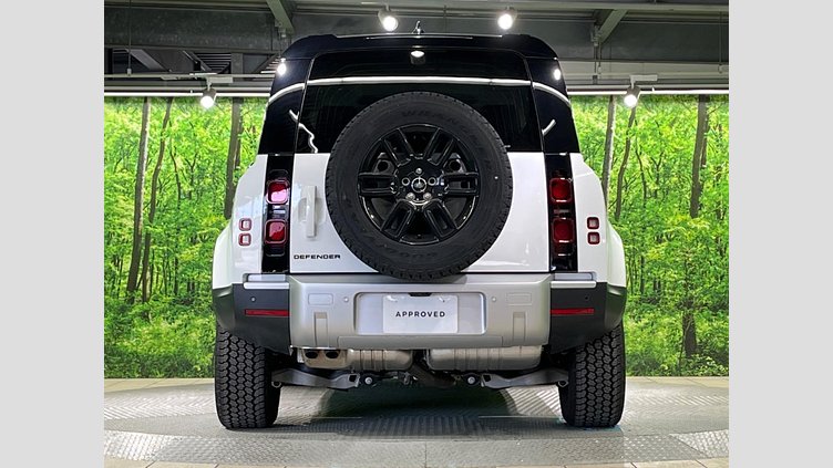 2025 認定中古車 Land Rover Defender 110 フジホワイト D350 ディーゼルマイルドハイブリッド S