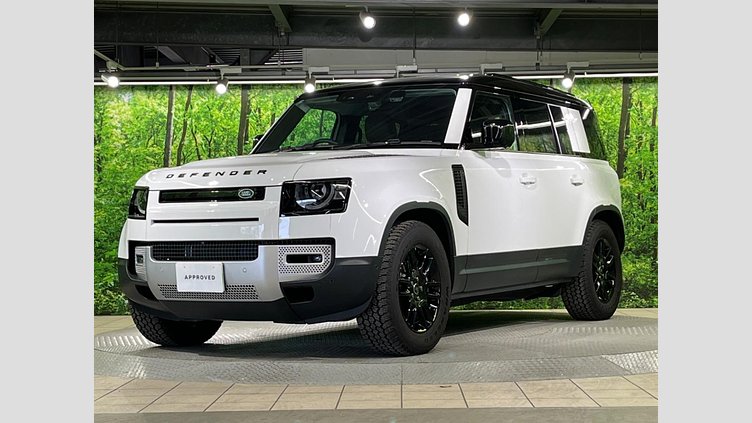 2025 認定中古車 Land Rover Defender 110 フジホワイト D350 ディーゼルマイルドハイブリッド S