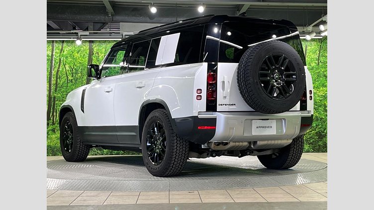 2025 認定中古車 Land Rover Defender 110 フジホワイト D350 ディーゼルマイルドハイブリッド S