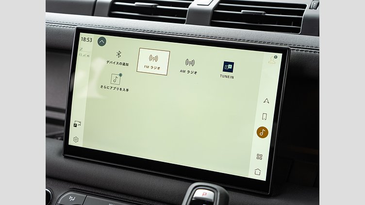 2025 認定中古車 Land Rover Defender 110 フジホワイト P300 ガソリン X-Dynamic SE　P300　エアサスペンション装着車