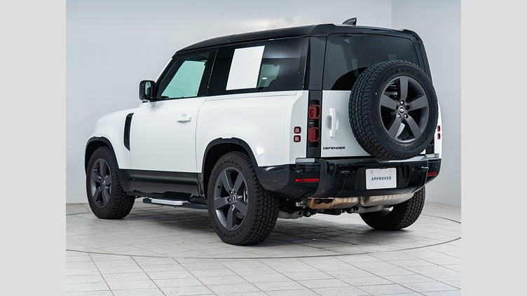 2025 認定中古車 Land Rover Defender 90 フジホワイト D350 ディーゼルマイルドハイブリッド X-Dynamic HSE D350 エアサスペンション装着車