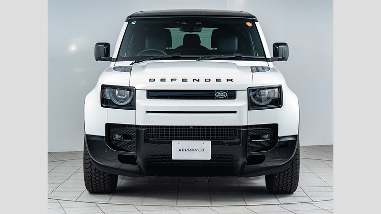 2025 認定中古車 Land Rover Defender 90 フジホワイト D350 ディーゼルマイルドハイブリッド X-Dynamic HSE D350 エアサスペンション装着車