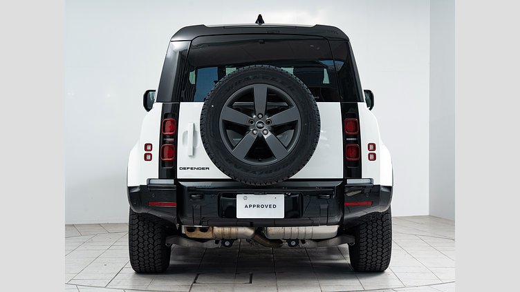 2025 認定中古車 Land Rover Defender 90 フジホワイト D350 ディーゼルマイルドハイブリッド X-Dynamic HSE D350 エアサスペンション装着車