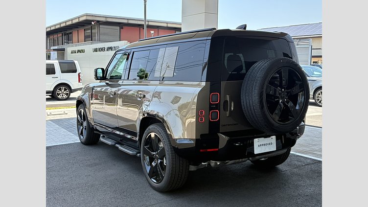 2025 認定中古車 Land Rover Defender 110 ゴンドワナストーン D350 ディーゼルマイルドハイブリッド X-Dynamic HSE