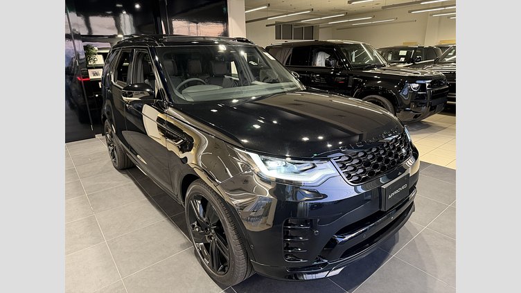 2025 認定中古車 Land Rover Discovery サントリーニブラック D350マイルドハイブリッド（ディーゼル） Dynamic SE
