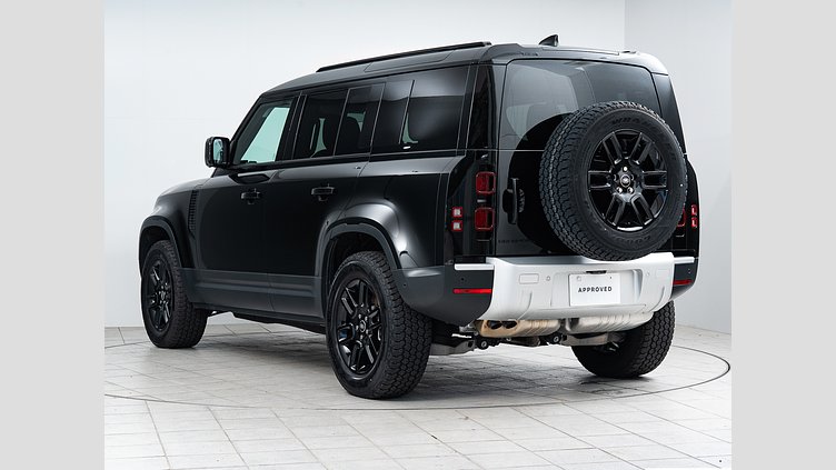 2025 認定中古車 Land Rover Defender 110 サントリーニブラック D350 ディーゼルマイルドハイブリッド S　D350　エアサスペンション装着車
