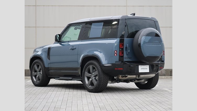 2024 認定中古車 Land Rover Defender 90 タスマンブルー D350 ディーゼルマイルドハイブリッド X-Dynamic HSE