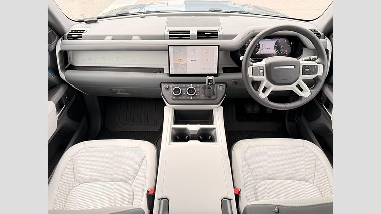 2024 認定中古車 Land Rover Defender 90 タスマンブルー D350 ディーゼルマイルドハイブリッド X-Dynamic HSE