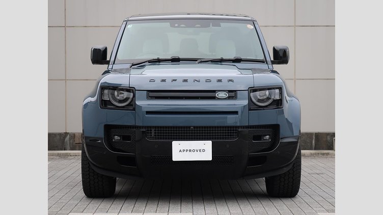 2024 認定中古車 Land Rover Defender 90 タスマンブルー D350 ディーゼルマイルドハイブリッド X-Dynamic HSE