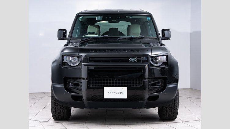2023 認定中古車 Land Rover Defender 110 サントリーニブラック D300 AWD（AT） S　D300　コイルサスペンション装着車