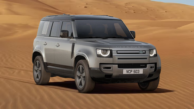 2023 NAUJI AUTOMOBILIAI Land Rover Defender 110 Silicon Silver D250 AWD AUTOMATIC MHEV X-DYNAMIC HSE
