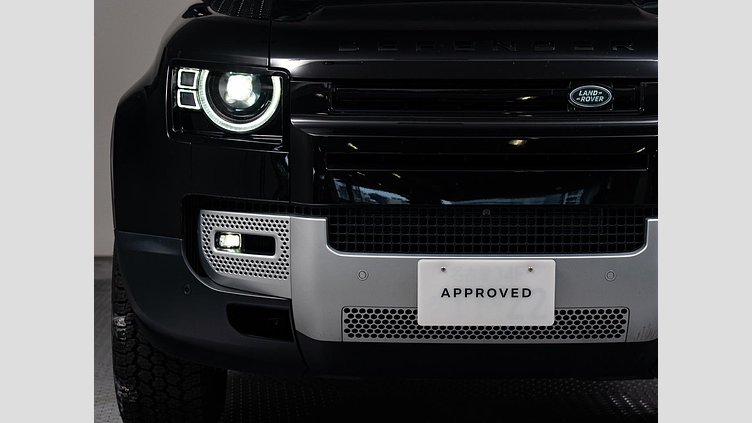 2025 認定中古車 Land Rover Defender 110 サントリーニブラック D350 ディーゼルマイルドハイブリッド S