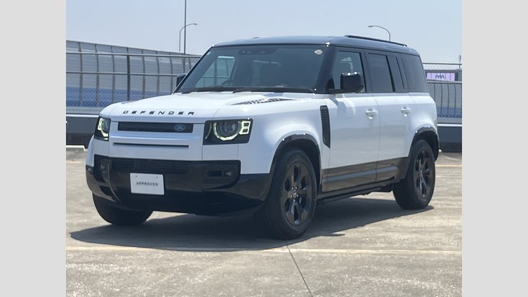 2025 認定中古車 Land Rover Defender 110 フジホワイト D350 ディーゼルマイルドハイブリッド X-Dynamic HSE
